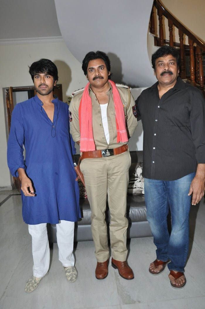 Chiranjeevi and Pawan Kalyan Rare Photos