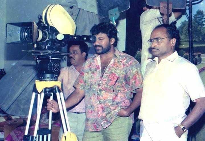 Chranjeevi and Vijaya Bapineedu Rare Pics 