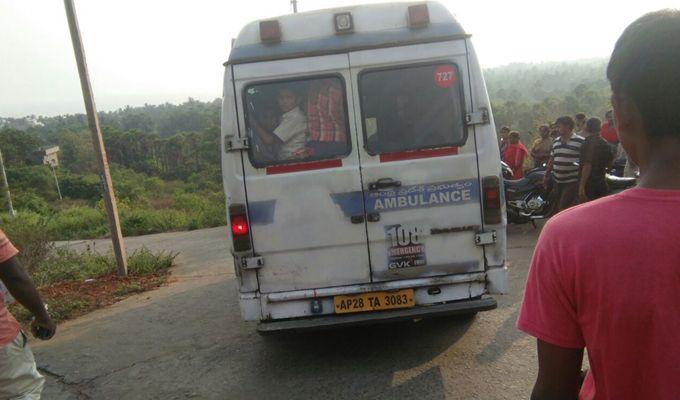 City Public School Bus Accident In Yarada Photos