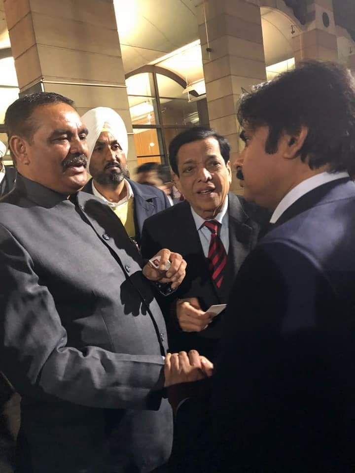 Clicks of Powerstar Pawan Kalyan IEBF Award in London Photos