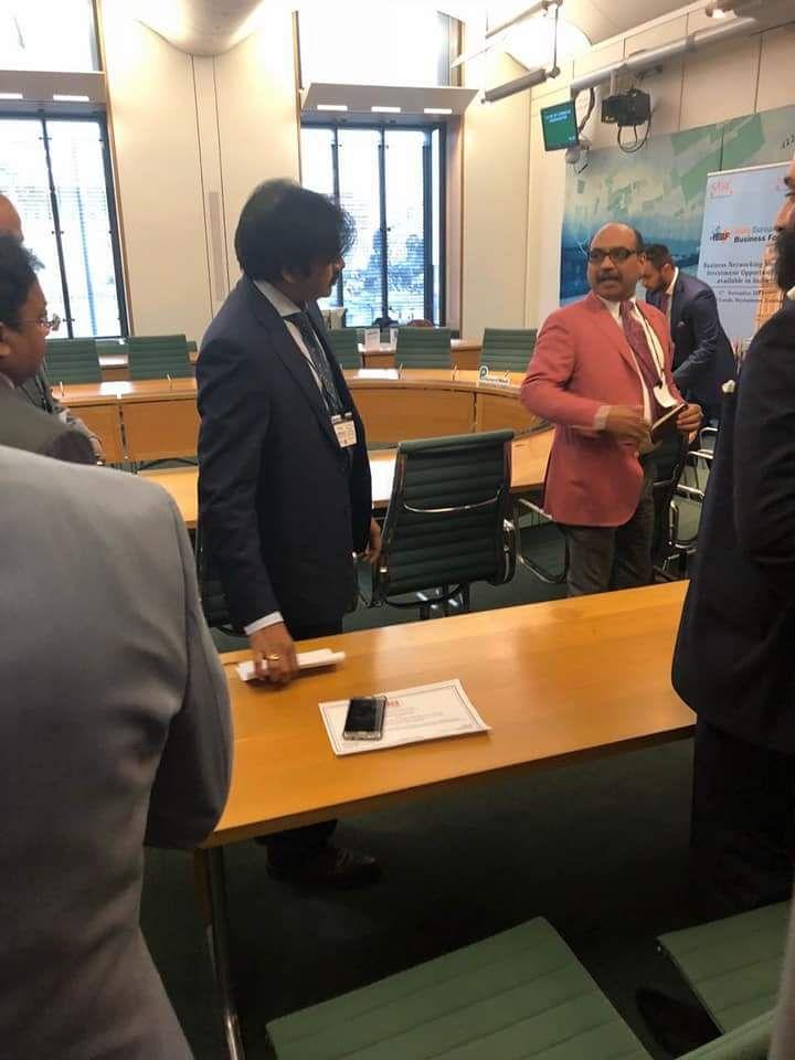 Clicks of Powerstar Pawan Kalyan IEBF Award in London Photos