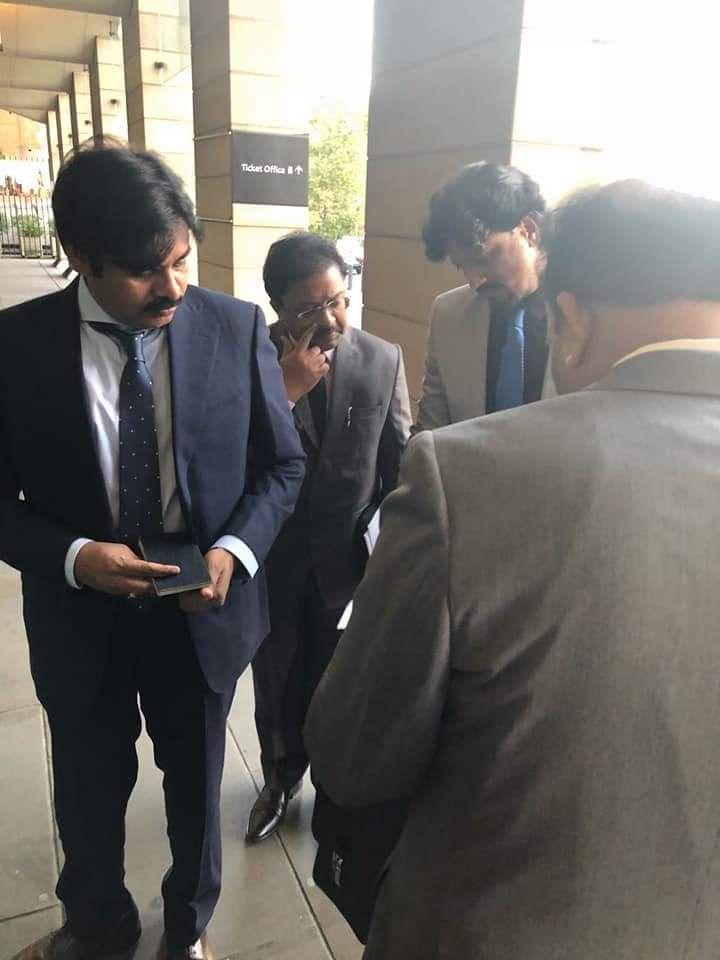 Clicks of Powerstar Pawan Kalyan IEBF Award in London Photos