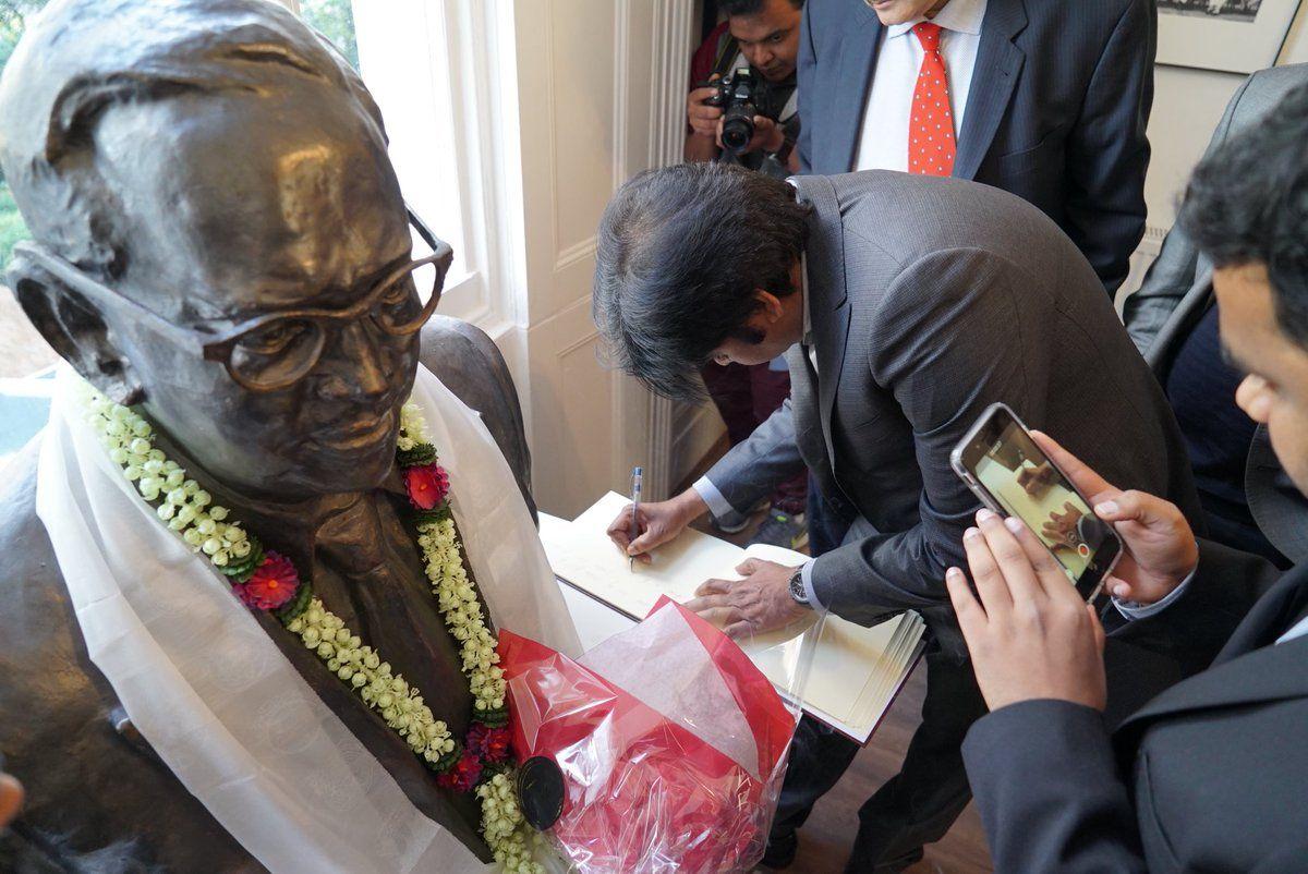 Clicks of Powerstar Pawan Kalyan IEBF Award in London Photos