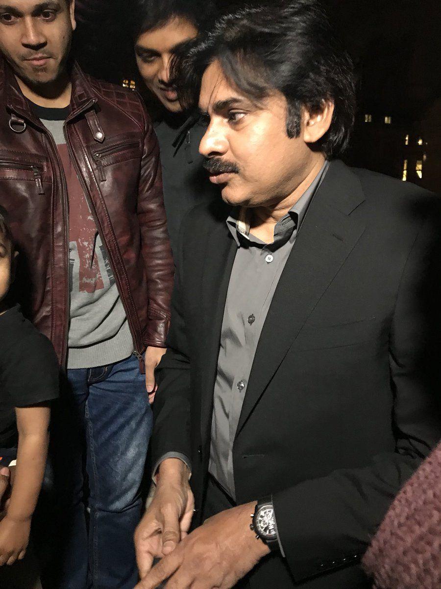 Clicks of Powerstar Pawan Kalyan IEBF Award in London Photos