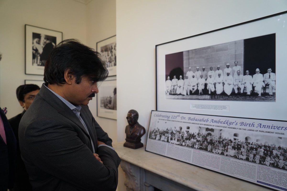 Clicks of Powerstar Pawan Kalyan IEBF Award in London Photos