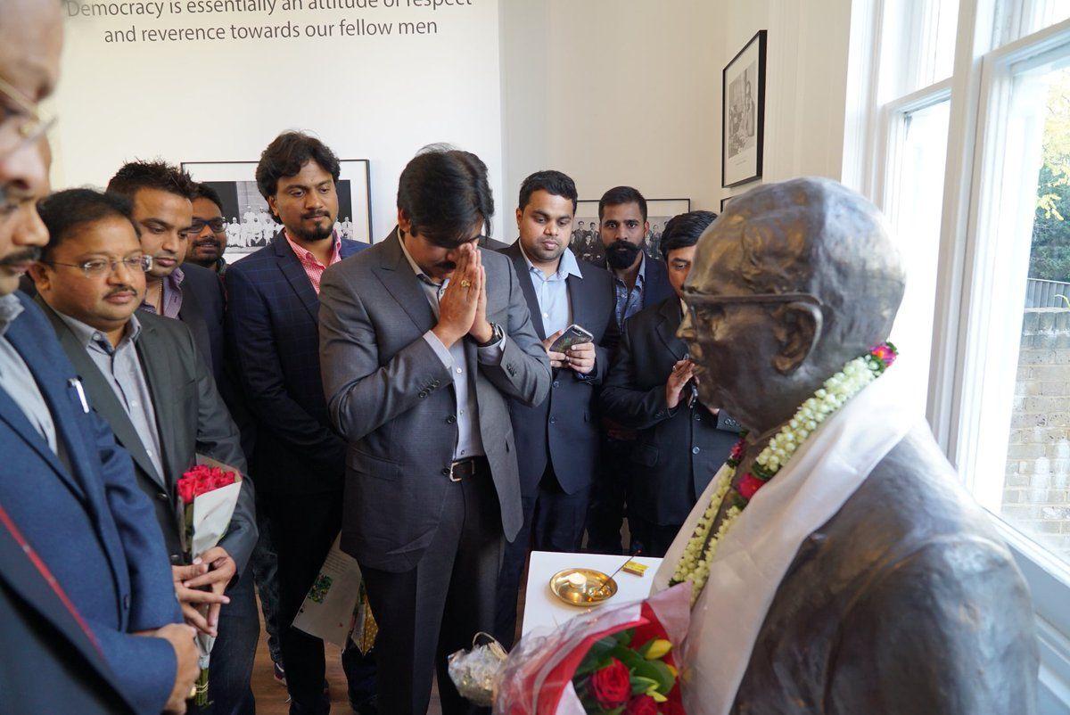 Clicks of Powerstar Pawan Kalyan IEBF Award in London Photos