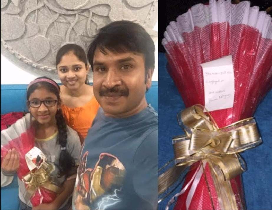 Comedian Srinivas Reddy Family Photos