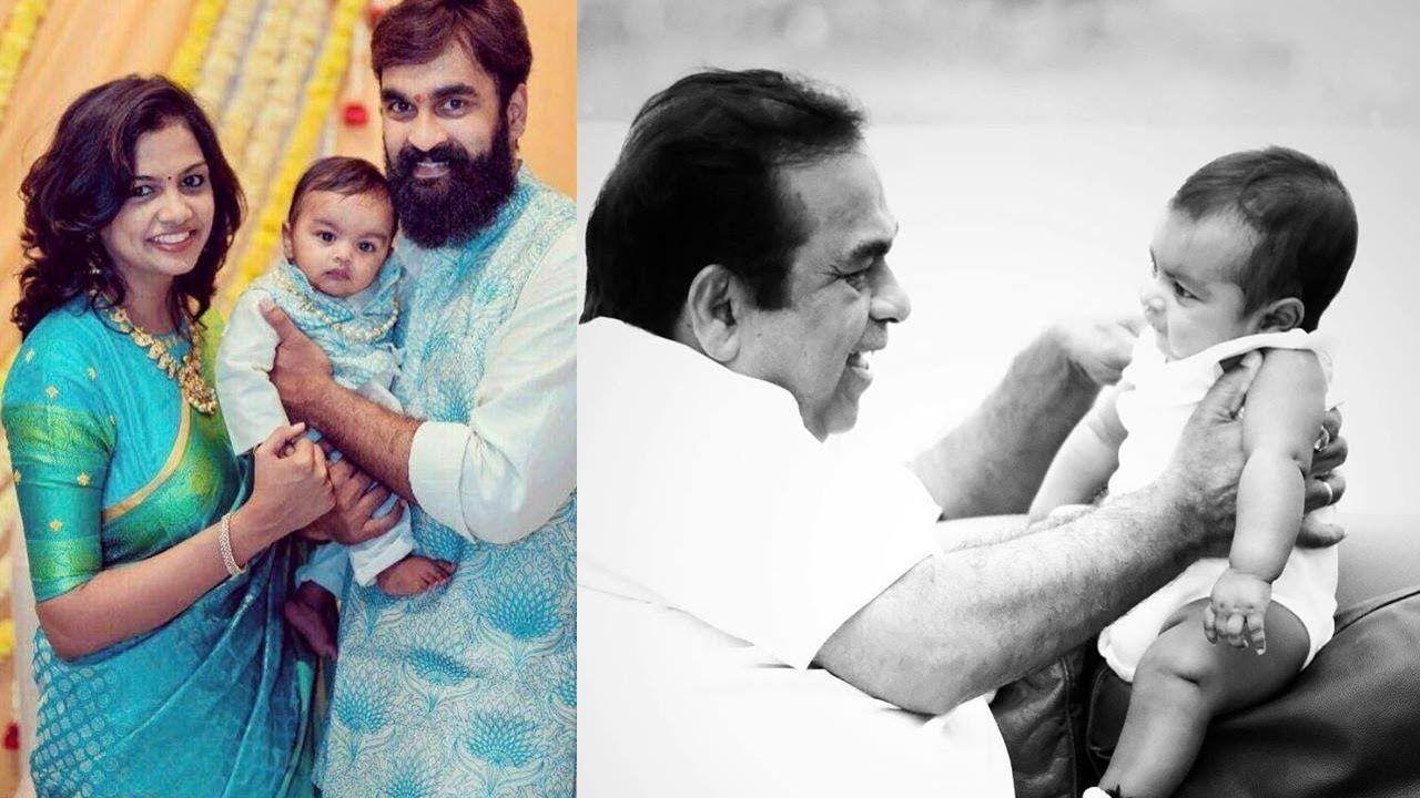 Comedy King Brahmanandam's memorable moments with his grandson!