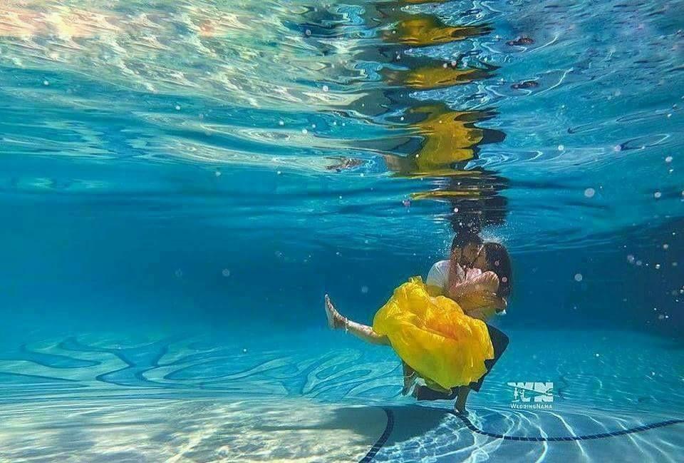Crazy Underwater Pre-Wedding Shoot Photos that'll leave you Short of Breath