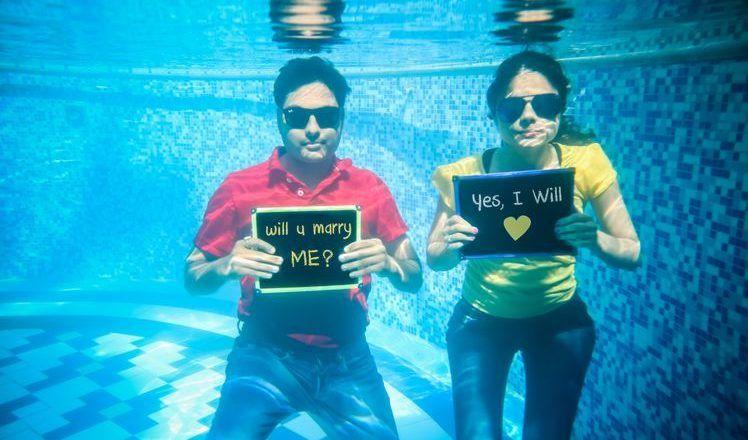 Crazy Underwater Pre-Wedding Shoot Photos that'll leave you Short of Breath