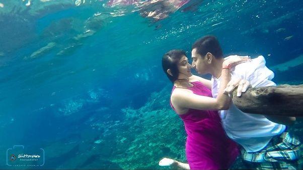 Crazy Underwater Pre-Wedding Shoot Photos that'll leave you Short of Breath