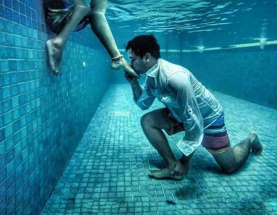 Crazy Underwater Pre-Wedding Shoot Photos that'll leave you Short of Breath