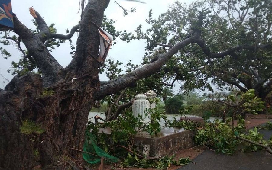 Cyclone Titli Effect on Andhrapradesh Photos