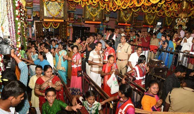 Dasara Celebrations: Sri Mahalakshmi Devi at Indrakiladri Temple