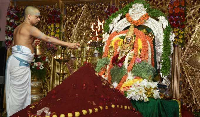 Dasara Celebrations: Sri Mahalakshmi Devi at Indrakiladri Temple