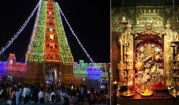 Dasara Navratri 2017: Saraswathi Devi Avataram in Kanakadurga Temple