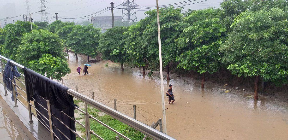 Delhi Rains: Heavy rainfall lashes parts of the national capital