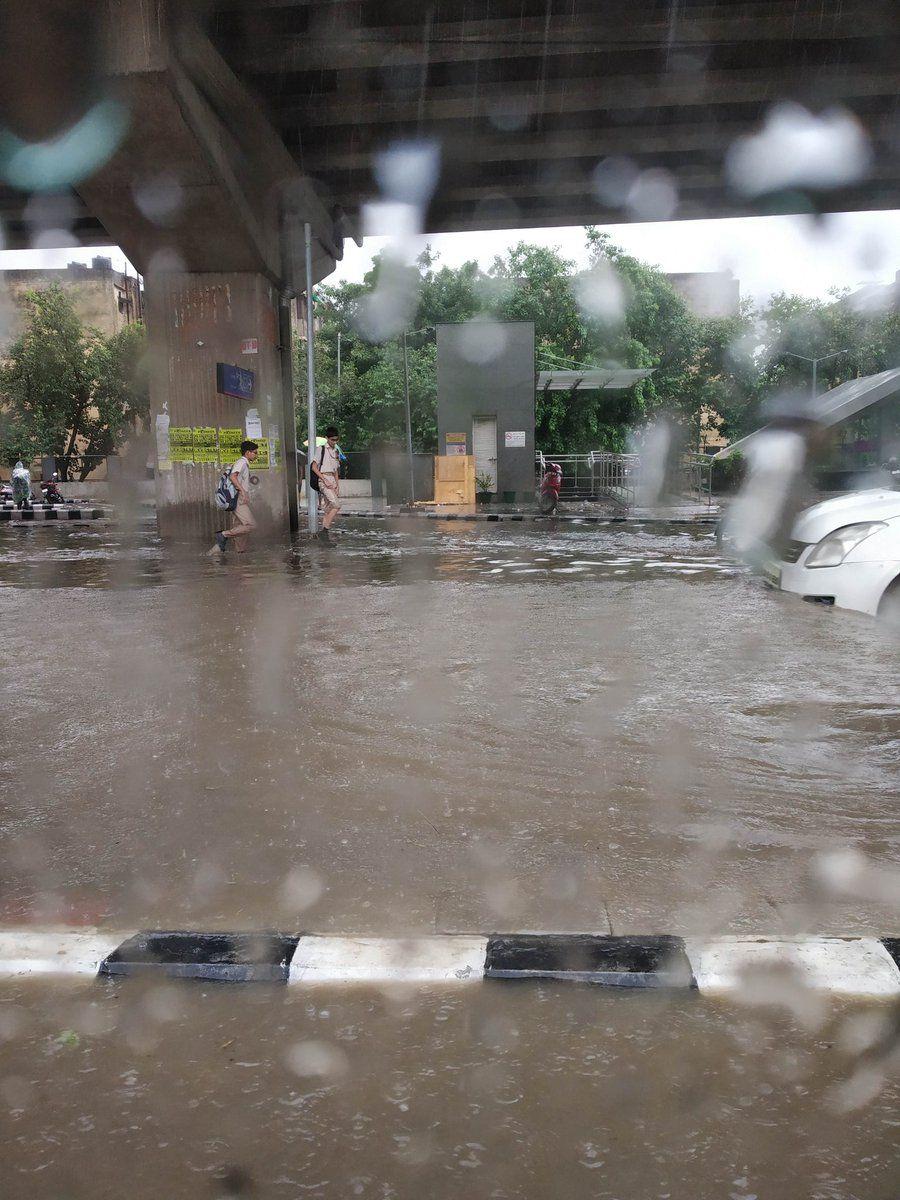 Delhi Rains: Heavy rainfall lashes parts of the national capital