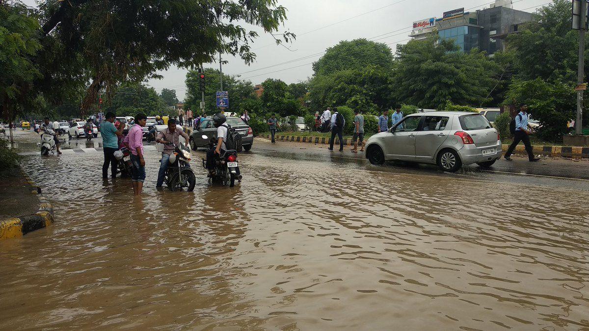 Delhi Rains: Heavy rainfall lashes parts of the national capital