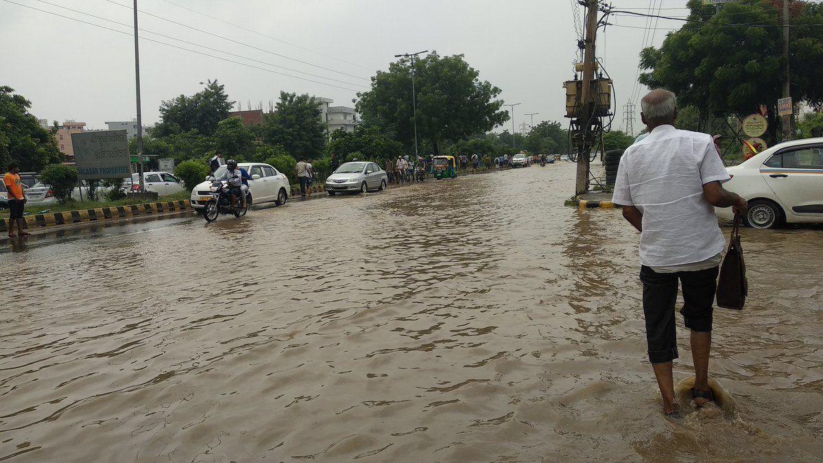 Delhi Rains: Heavy rainfall lashes parts of the national capital