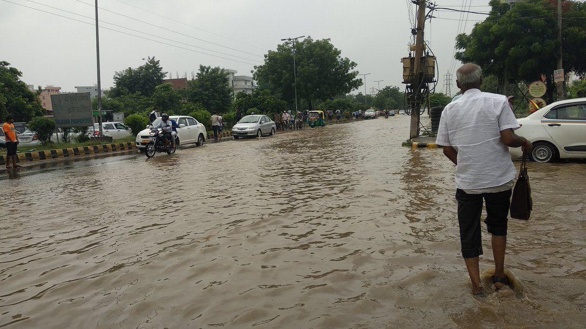 Delhi Rains: Heavy rainfall lashes parts of the national capital