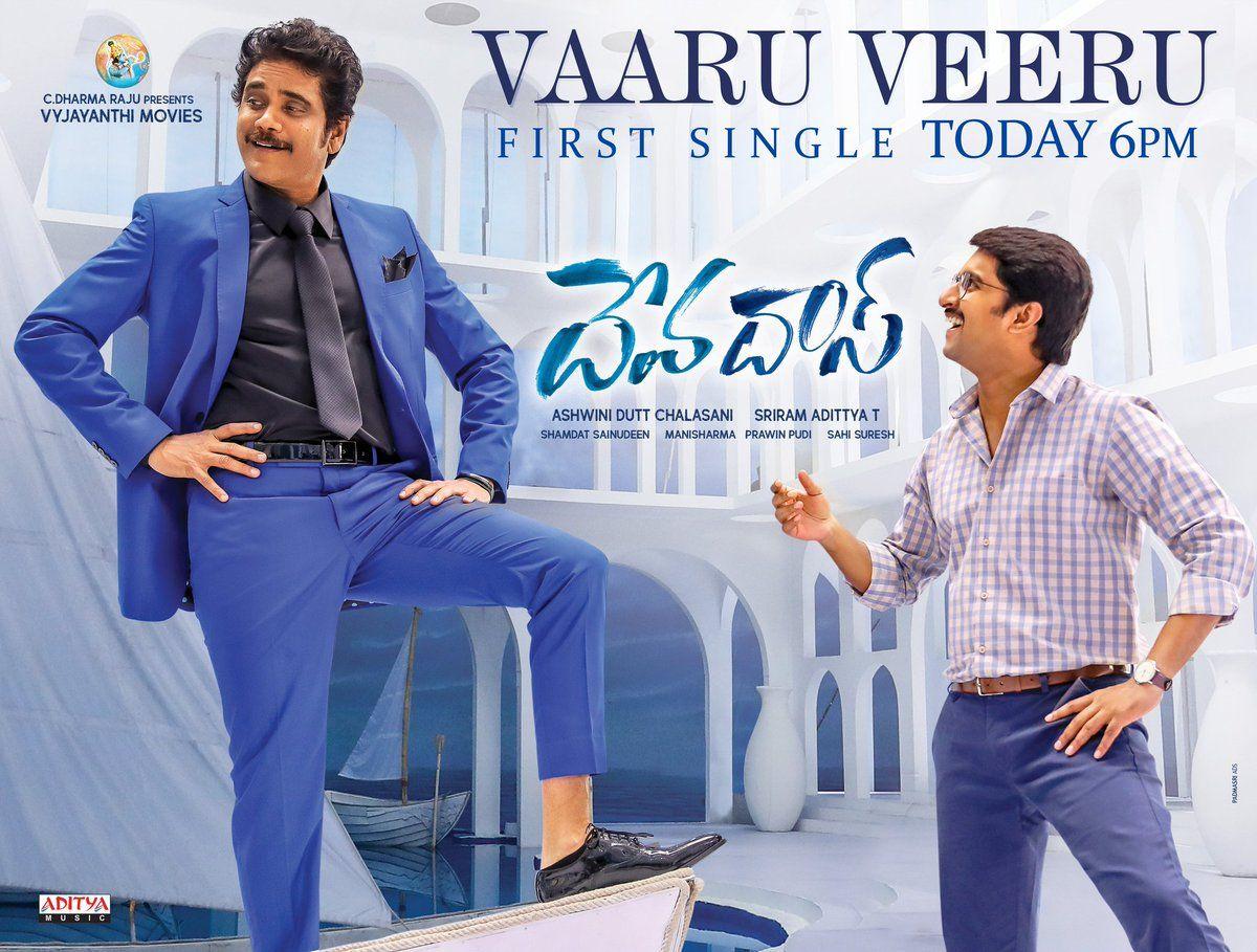 DevaDas Movie New Posters & Working Stills