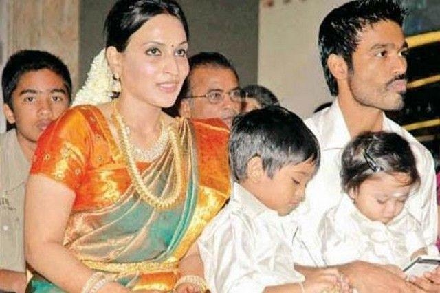 Dhanush with his Family Rare Photos