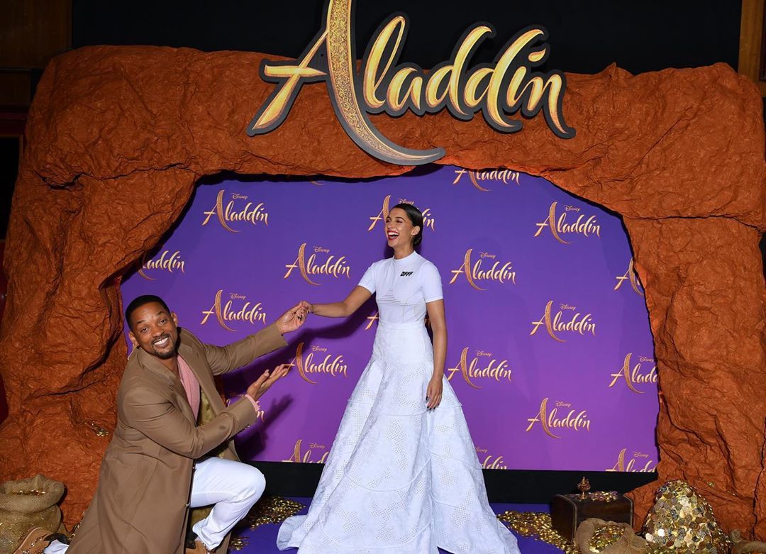 Disney Aladdin Movie Stills and  Premiere BTS Photos