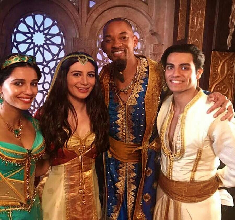 Disney Aladdin Movie Stills and  Premiere BTS Photos