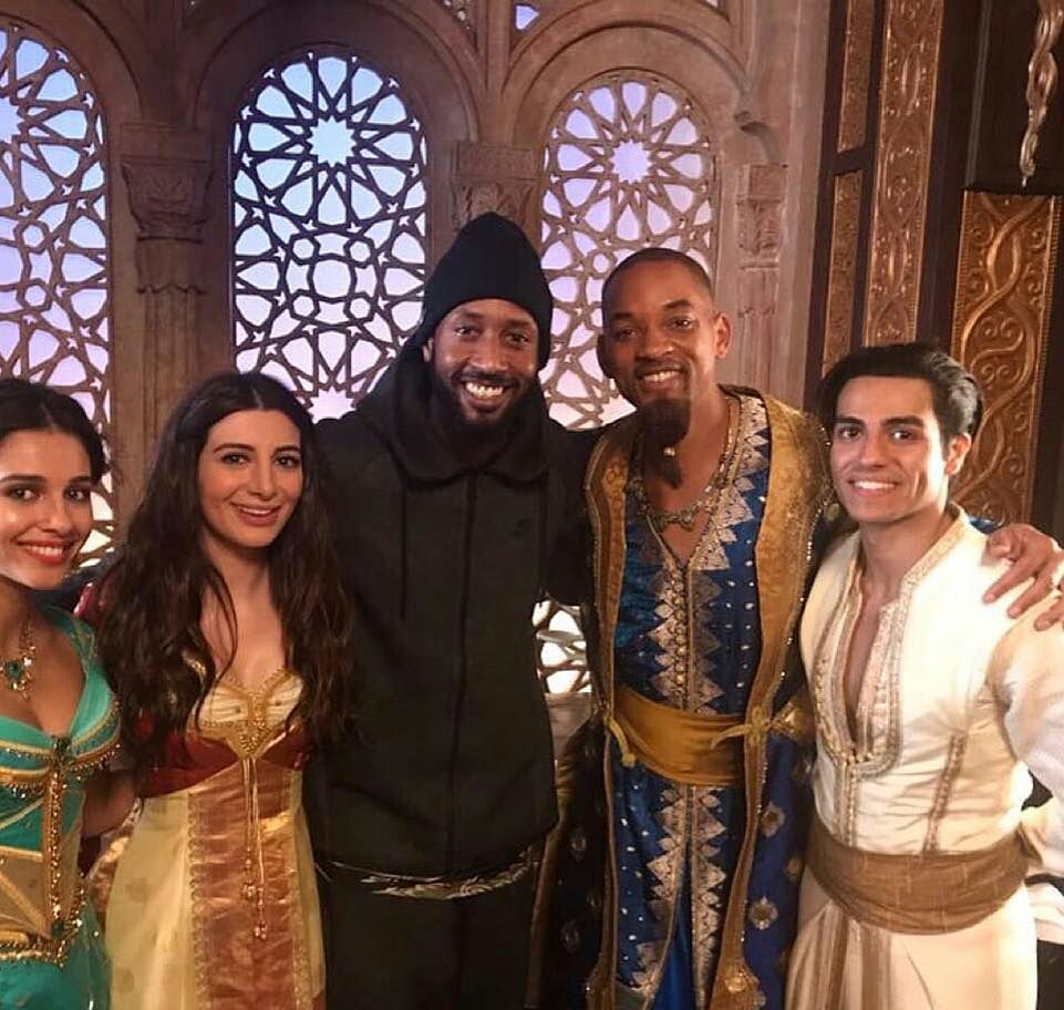 Disney Aladdin Movie Stills and  Premiere BTS Photos