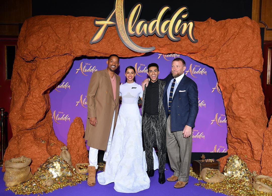 Disney Aladdin Movie Stills and  Premiere BTS Photos