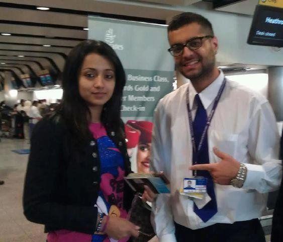 Drunk Actress Trisha Caught redhanded dancing on Streets Unseen Photos