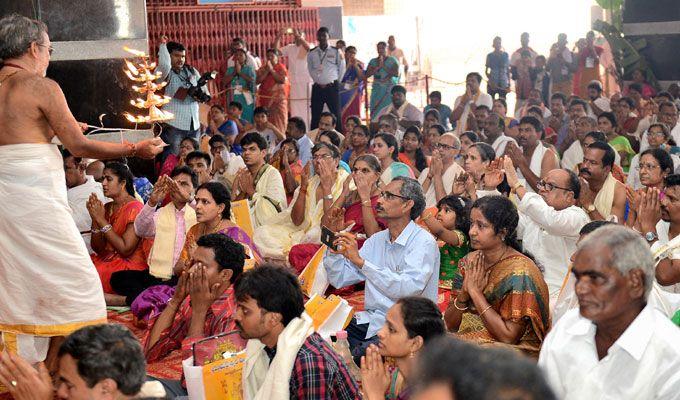 Durga Navaratri 2017: Annapurna Devi Avataram at Indrakiladri Temple