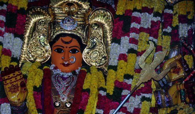 Dussehra Saran Navratri Celebrations In Bhadrakali Temple Photos