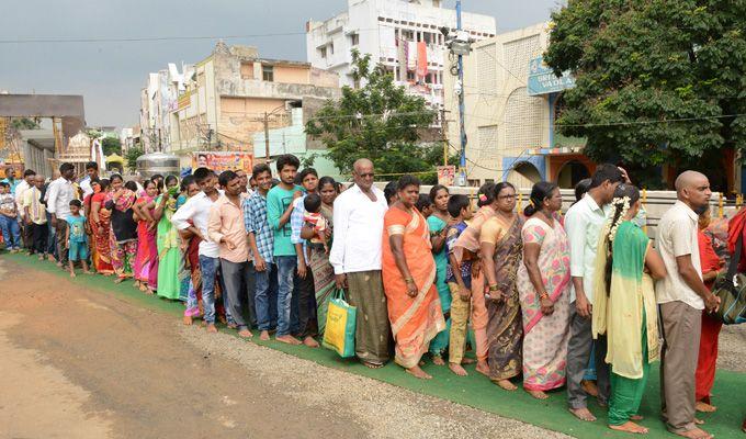 Dussehra Sharan Navaratri Celebrations 3rd Day At Indrakeeladri In Vijayawada