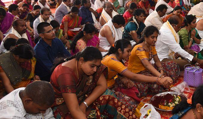 Dussehra Sharan Navaratri Celebrations 3rd Day At Indrakeeladri In Vijayawada