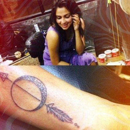 South Indian Celebrities With Their Tattoos Photos