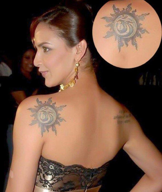 South Indian Celebrities With Their Tattoos Photos