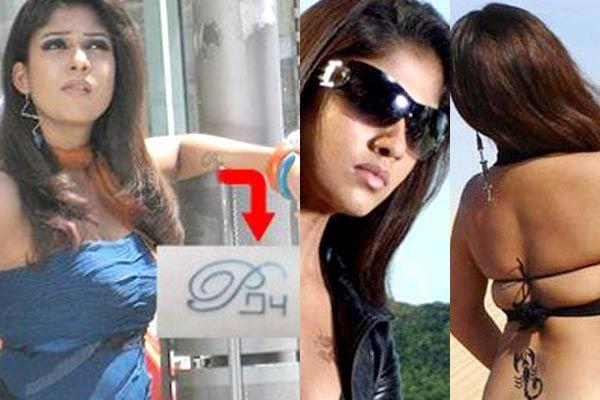 South Indian Celebrities With Their Tattoos Photos