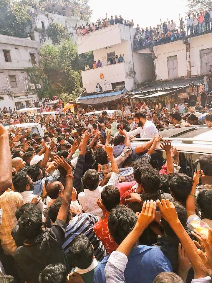 EXCLUSIVE: Young Tiger NTR at Bhadrachalam Temple Photos