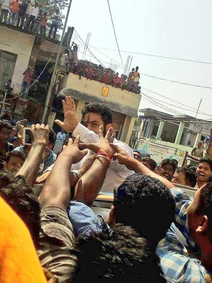 EXCLUSIVE: Young Tiger NTR at Bhadrachalam Temple Photos