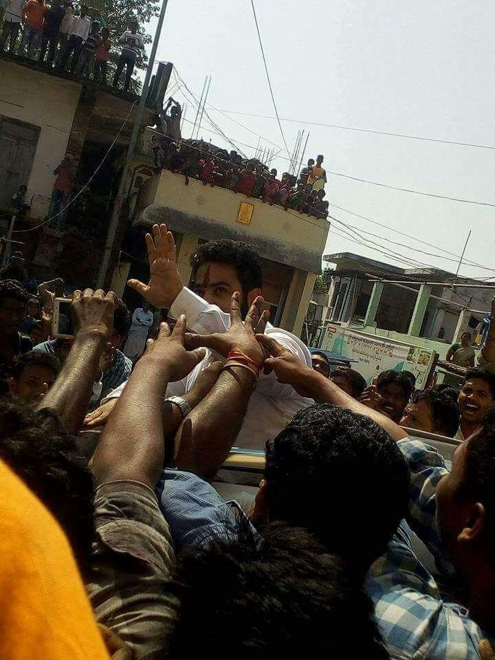 EXCLUSIVE: Young Tiger NTR at Bhadrachalam Temple Photos