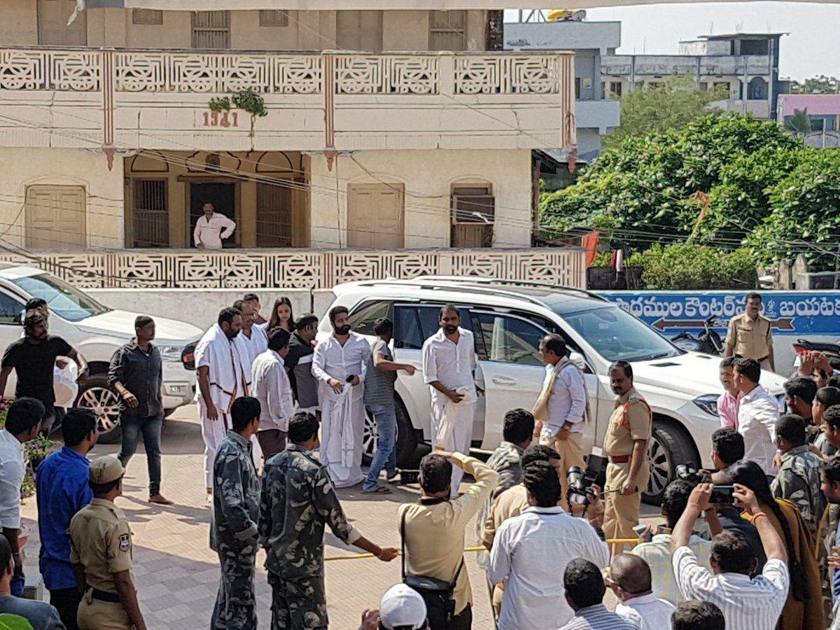 EXCLUSIVE: Young Tiger NTR at Bhadrachalam Temple Photos