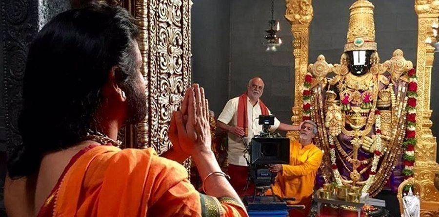 EXCLUSIVE LEAKED: Om Namo Venkatesaya Movie Working Stills