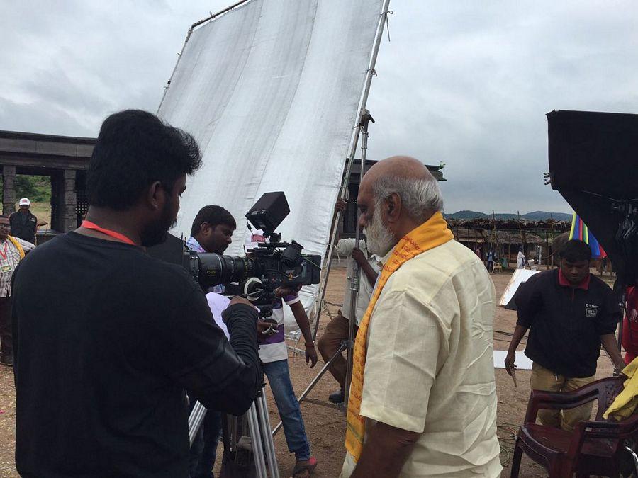 EXCLUSIVE LEAKED: Om Namo Venkatesaya Movie Working Stills