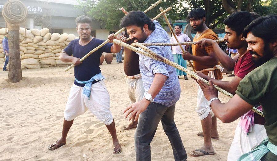 Exclusive: Pawan Kalyan’s Katamarayudu Latest Working Stills