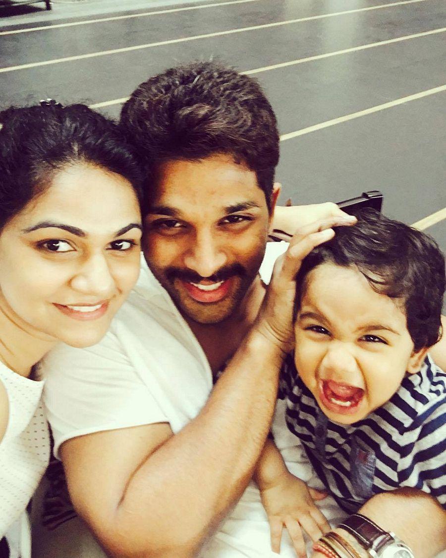 Exclusive: Rare & Unseen Photos of Allu Arjun Son Allu Ayaan