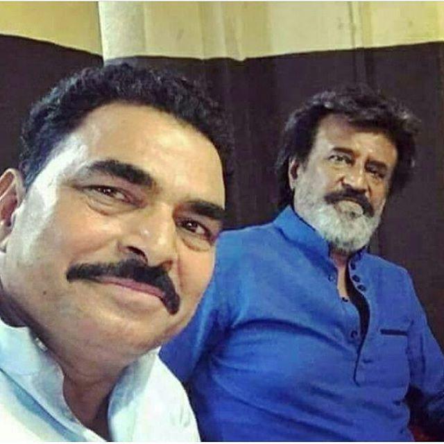 Exclusive: Superstar Rajinikanth at Kaala Shooting Spot Photos