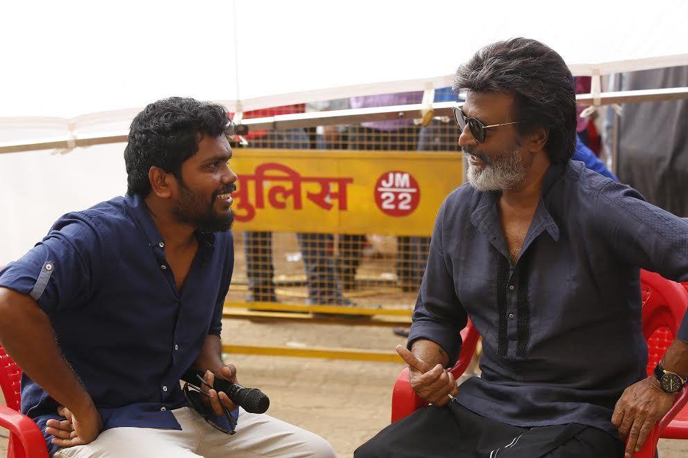 Exclusive: Superstar Rajinikanth at Kaala Shooting Spot Photos