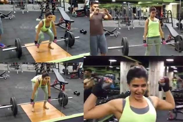 Exclusive Actresses Caught hardly Working Out In Gym